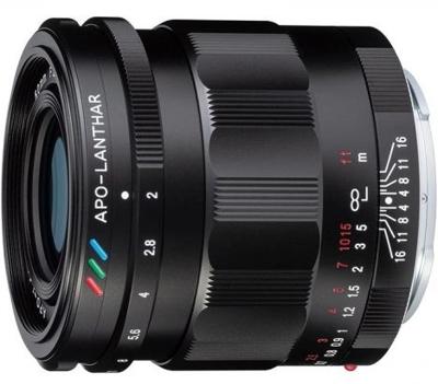Voigtländer APO-Lanthar 50mm F/2 ASPH Sony E zwart