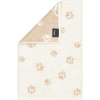 Cawö Cawo We love Dogs gemustert 6247 Gastendoekje 30x50 natur/beige - thumbnail