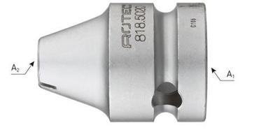 Rotec Bithouderdop 1/2"-1/4"