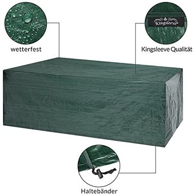 Tuinmeubelhoes Groen 308x138x89cm Tuinmeubelhoes Groen 308x138x89cm