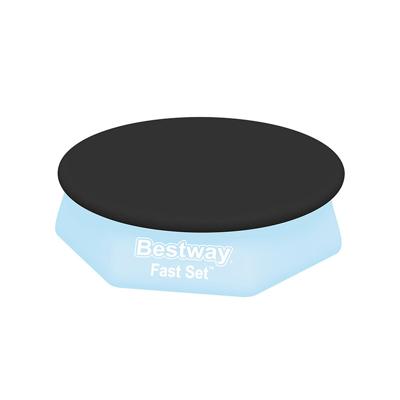 Zwembadafdekking Bestway Zwart Ø 244 cm (1 Stuks)