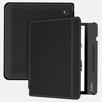 Lunso Kobo Libra H20 hoes (7 inch) - sleepcover - Zwart - thumbnail