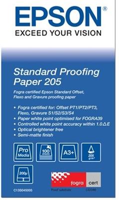 Epson S045005 Standard Proofing Paper A3+ 205g 100 vel