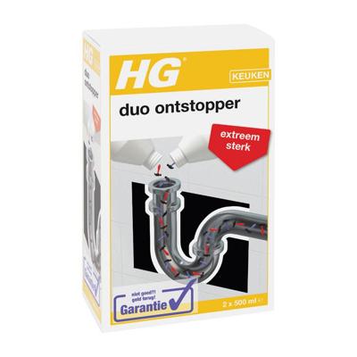 HG Dua Ontstopper 2x 0,5 L - thumbnail