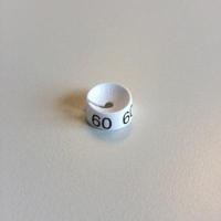 MB wit/zwart 60 voor op kledinghanger - thumbnail