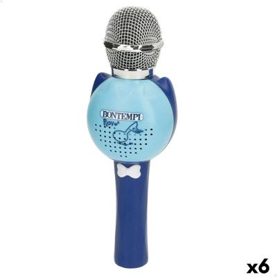 Karaokemicrofoon Bontempi 6 Stuks