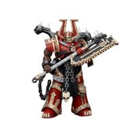 Warhammer 40k Action Figure 1/18 World Eaters Khorne Berzerker with Eviscerator Chainaxe 13 cm - thumbnail