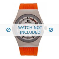 Horlogeband Hugo Boss HB-155-1-14-2390 / HO1512693 Silicoon Oranje 20mm - thumbnail