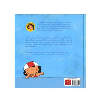 Grote Anna leert zwemmen (Hardback)