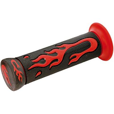 VPARTS Rubber handvat "flame pr. retaining loop handle tnt flame decoration, 623