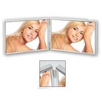 Zep fotolijst dh14r silver 2x 10x15 cm - thumbnail