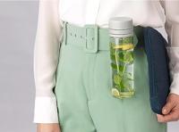 Brabantia Make & Take waterfles met zeef 0,5 liter light grey - thumbnail