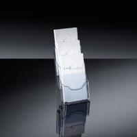 Sigel SI-LH133 Folderhouder Tafelmodel 3xDIN Lang Transparant - thumbnail