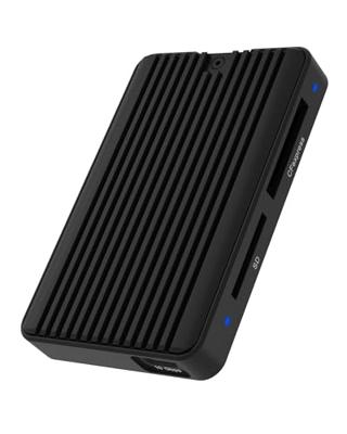 ICY BOX IB-CR504-C31 geheugenkaartlezer USB 3.2 Gen 2 (3.1 Gen 2) Type-C Zwart ICY BOX IB-CR504-C31 geheugenkaartlezer USB 3.2 Gen 2 (3.1 Gen 2) Type-C Zwart