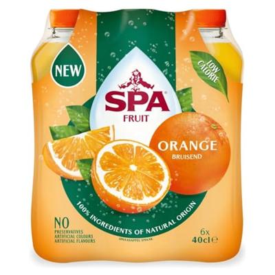 Spa - Fruit Sparkling Orange - 6x 400ml Spa - Fruit Sparkling Orange - 6x 400ml