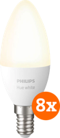 Philips Hue White E14 8-Pack - thumbnail