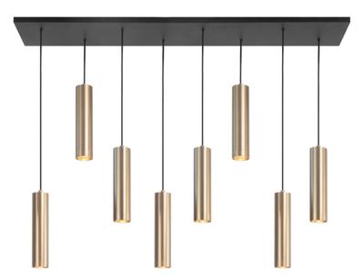 Highlight Eetkamer hanglampPerugia mat goud - 8x GU10 - H5676.38