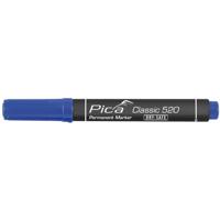 Pica 520/41 Permanent Marker 1-4mm rond blauw,10st. - thumbnail