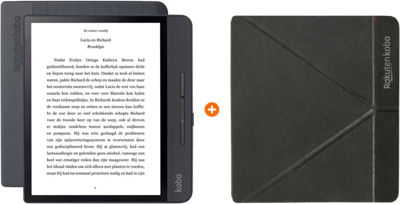 Kobo Forma + Sleep Cover Zwart