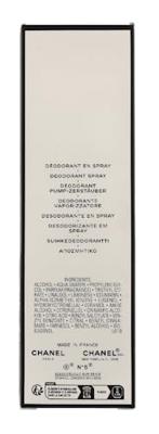 Chanel No 5 The Deodorant Spray 100ml Geparfumeerde deodorant Dames - thumbnail