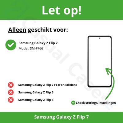 Lunso Samsung Galaxy Z Flip 7 backcover hoesje met Polsband - Zwart Lunso Samsung Galaxy Z Flip 7 backcover hoesje met Polsband - Zwart