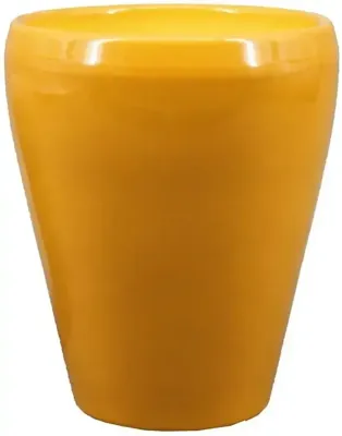 Floran Orchideevaas Liv Ø14 x H17 cm - Okergeel