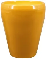 Floran Orchideevaas Liv Ø14 x H17 cm - Okergeel - thumbnail