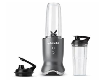 NutriBullet NB1206DGCC blender 0,9 l Blender voor op aanrecht 1200 W Zwart, Transparant
