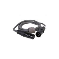 Benel Xlr kabel 3-pins xlr male naar female 1,5m - thumbnail