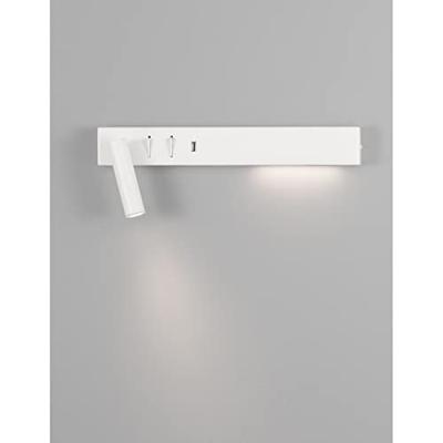 Lyora BedlampjeVida links wit met usb - 9533524
