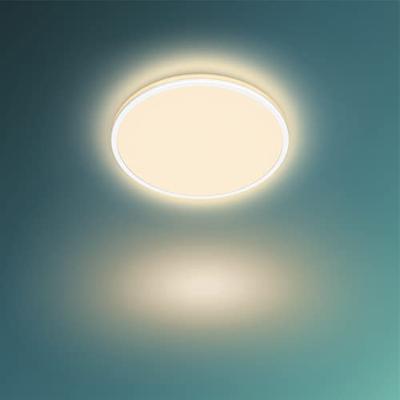 Philips Zwarte plafonnièreOzziet Ø 30cm - 929003196101