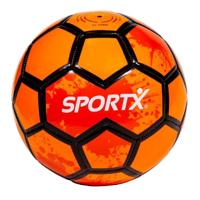SportX voetbal oranje splash 330-350gr - thumbnail