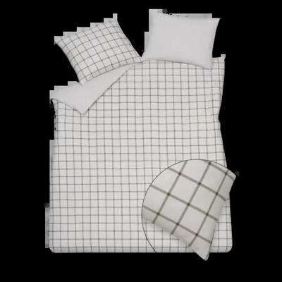 Vandyck Vandyck Flanel Dundee dekbedovertrek 140x200/220 Thyme