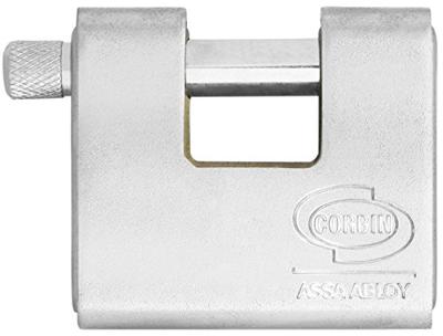 Sleutelslot CORBIN Rechthoekig Blik Staal Gepantserd