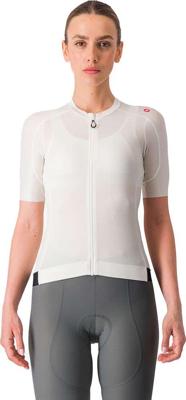 Castelli Espresso fietsshirt korte mouw wit dames XL