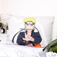 Naruto Dekbedovertrek grijs 140 x 200 cm Katoen 70 x 90 cm - thumbnail