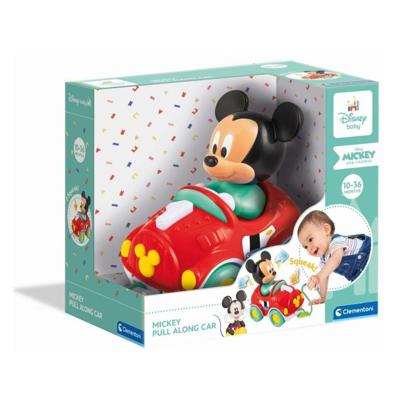 Clementoni Baby Pull Along Mickey Auto + Geluid Clementoni Baby Pull Along Mickey Auto + Geluid