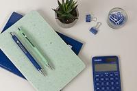 Schneider S-138613 Balpen Epsilon Donker Blauw, Blauwschrijvend - thumbnail