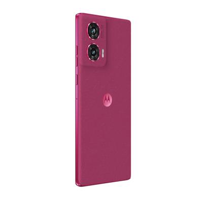 Motorola Edge 50 Fusion (12/512 GB, dubbele camera 50 + 13 MP, 6,67 inch POLED FHD+ 144 Hz, IP68, Snapdragon 7s Gen 2, batterij 5000 mAh, Dual SIM, Android 14), Hot Pink