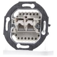 Rutenbeck UAE 8/8(8/8)Up 0 Netwerkdoos Inbouw (in muur) Inzet CAT 3 Wit - thumbnail