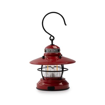Barebones Mini Edison Lantern - Red Tafellamp Rood Barebones Mini Edison Lantern - Red Tafellamp Rood
