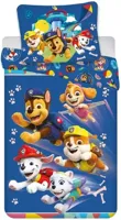 Paw Patrol Brave Pups dekbedovertrek 140 x 200 cm - 70 x 90 cm Katoen - thumbnail