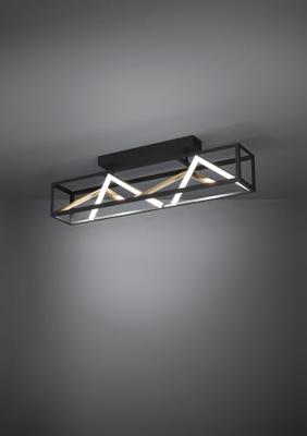 Stars of Light Design plafondlampPenela zwart met goud - 390416