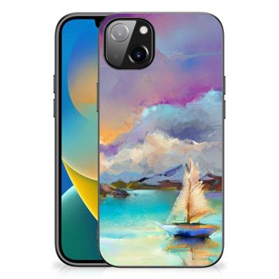 Kleurrijke Telefoonhoesje iPhone 14 Plus Boat