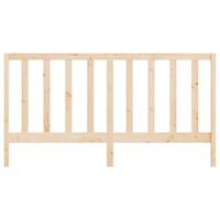 Hoofdbord 206x4x100 cm massief grenenhout - thumbnail