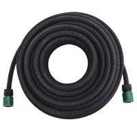 VidaXL Druppelslang 0,6&apos;&apos; 25 m rubber zwart - thumbnail