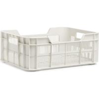 UrbanProof Urban proof fietskrat helsinki kunststof 11l 40x30x15 cm licht grijs - thumbnail