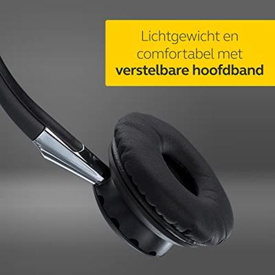 Jabra Biz 2400 II QD on-ear mono headset met snelkoppeling - lichtgewicht Ultra Noise Cancelling kabel-hoofdtelefoon met HD Voice en zacht hoofdkussen voor tafeltelefoons