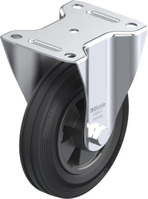 Blickle B-VPP 160R Bokwiel Wieldiameter: 160 mm Draagvermogen (max.): 135 kg 1 stuk(s)