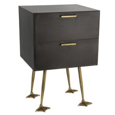 Countryfield ladenkast sorrento zwart 60 cm | 2 stuks